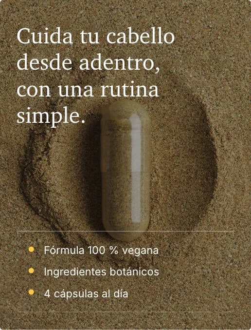 Cuida tu cabello desde adentro, con una rutina simple