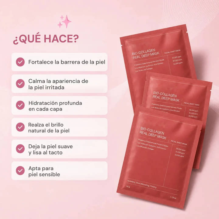 Qué hace la mascarilla Piel Cristal