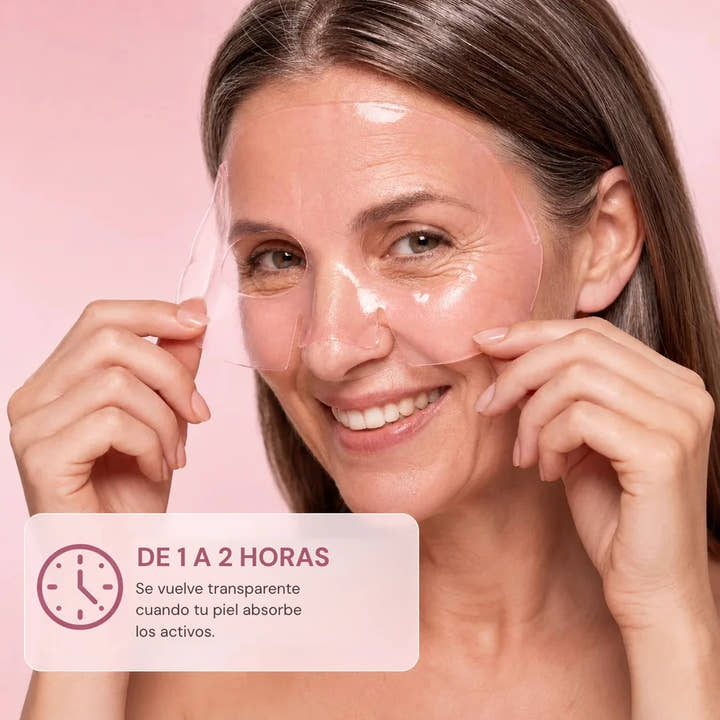 Se vuelve transparente de 1 a 2 horas