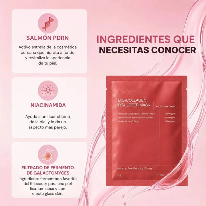 Ingredientes de la mascarilla