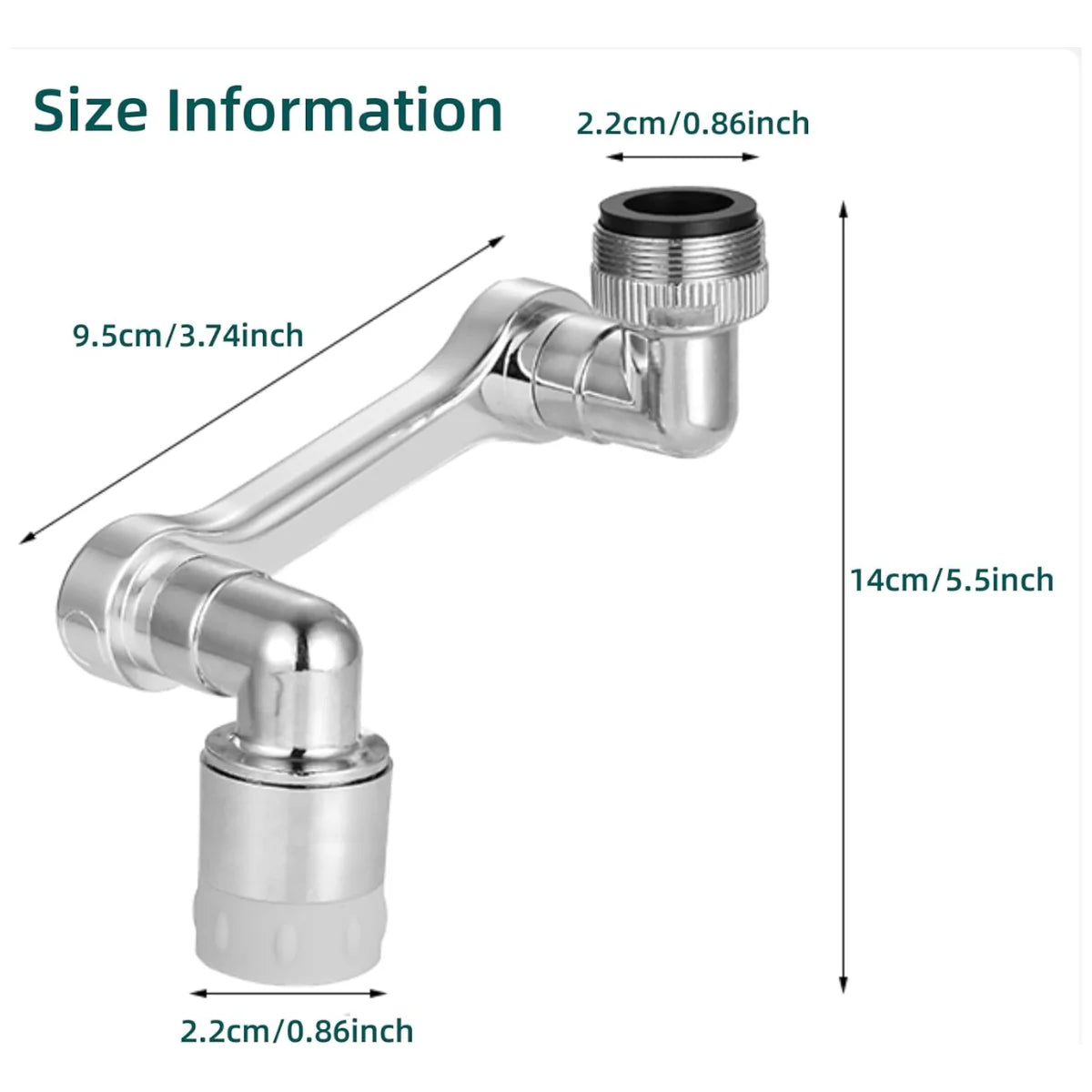 FlexiFlow 360™ – Grifo Giratorio Inteligente