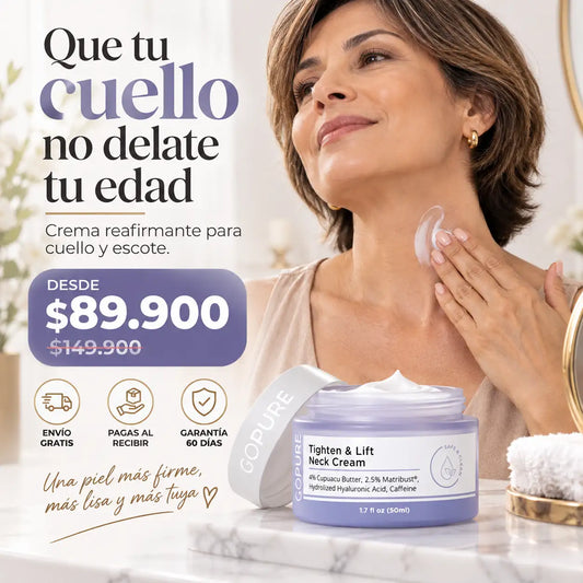 Zyrren Go Pure — Crema Reafirmante de Cuello y Escote